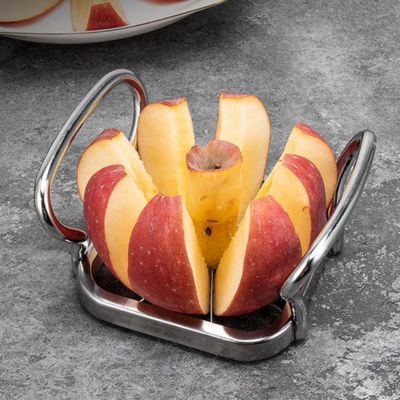 coupe pomme inox découpes uniformes