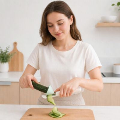 économe design minimaliste femme cuisine moderne