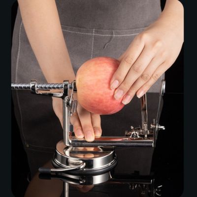 éplucheur à pommes robuste solide et stable en inox