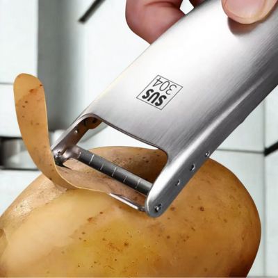 eplucheur inox hygiénique sûr et élégant