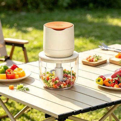 hachoir electrique portable rechargeable usb picnic sortie