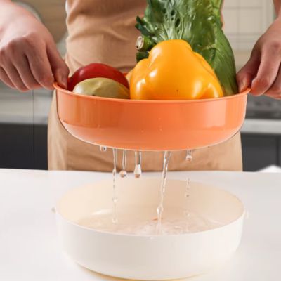 mandoline cuisine découpe rinçage 2 en 1