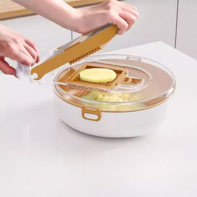 mandoline cuisine découpe facile pomme de terre