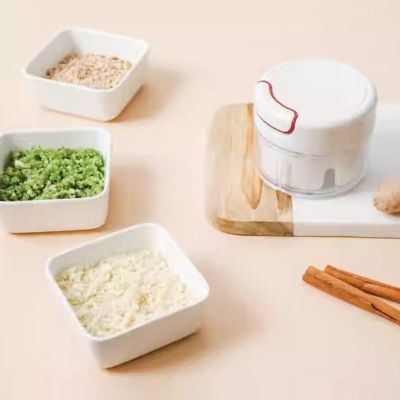 mini hachoir manuel à ficelle polyvalent