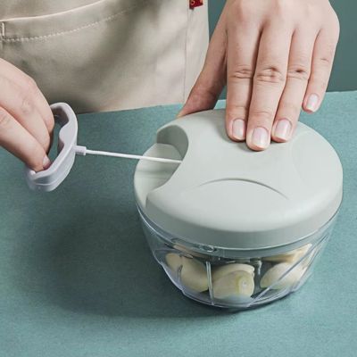 mini hachoir manuel à ficelle durable résistant pratique ail