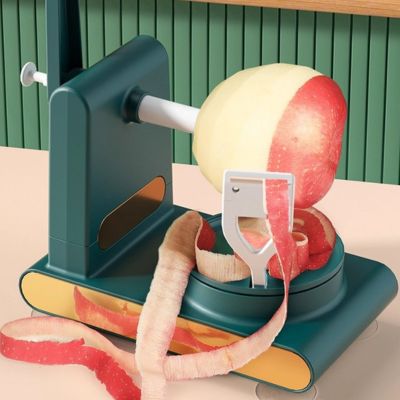 pèle pomme rapide et flexible épluchage d'une pomme