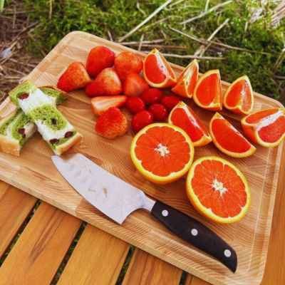 planche à découper bois plateau de présentation apéro