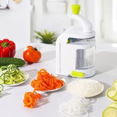 spiraliseur de légumes plusieurs tailles découpes