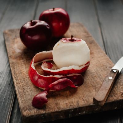 pomme epluchee conservation