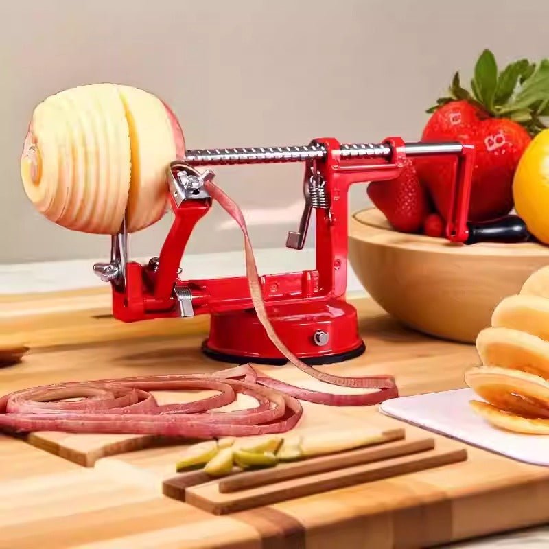 COMMENT UTILISER UN EPLUCHEUR DE POMME ? - Mange Chez Toi