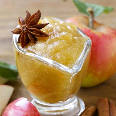 confiture pomme belle presentation