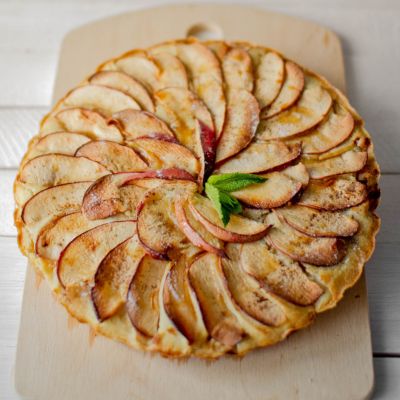 tarte-aux-pommes-dorée
