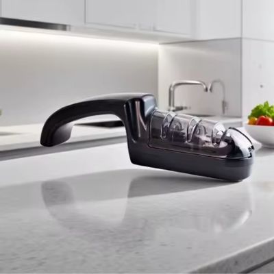 affuteur couteau polyvalent inox adaptatif