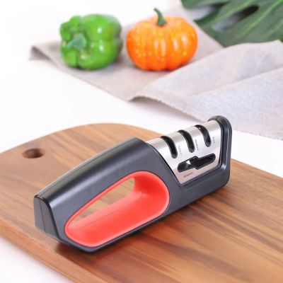affuteur de couteaux élégant poignée ergonomique plan de travail cuisine