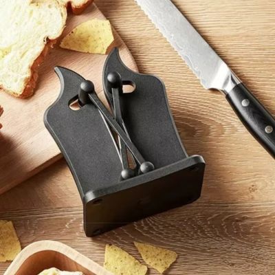 aiguiseur couteau professionnel élégant design solide noir