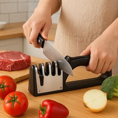 aiguiseur couteau durable résistant solide cuisine