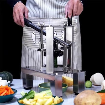 appareil pour couper des frites facile pratique sécurisé
