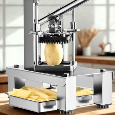 appareil pour couper des frites design inox cuisine