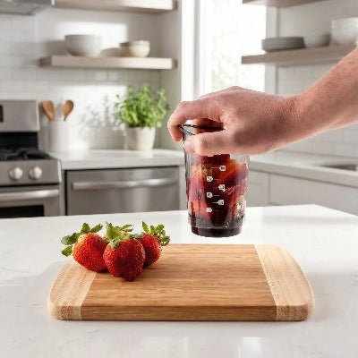 coupe legume en cube polyvalent fraises