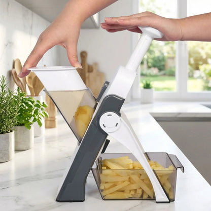 coupe legumes mandoline élégant design frites cuisine