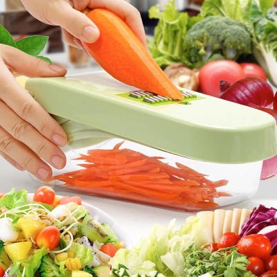 decoupe legume carottes salade variée