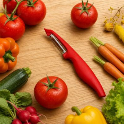 econome a tomate polyvalent légumes lame précise inox