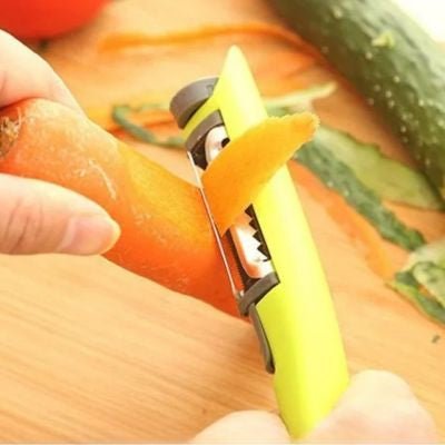 econome tomate jaune carottes épluchées