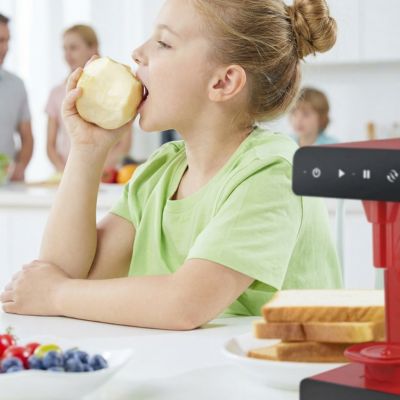 epluche pomme electrique enfants manger sain 
