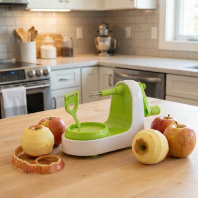 éplucheur de pommes pratique stable élégant durable cuisine