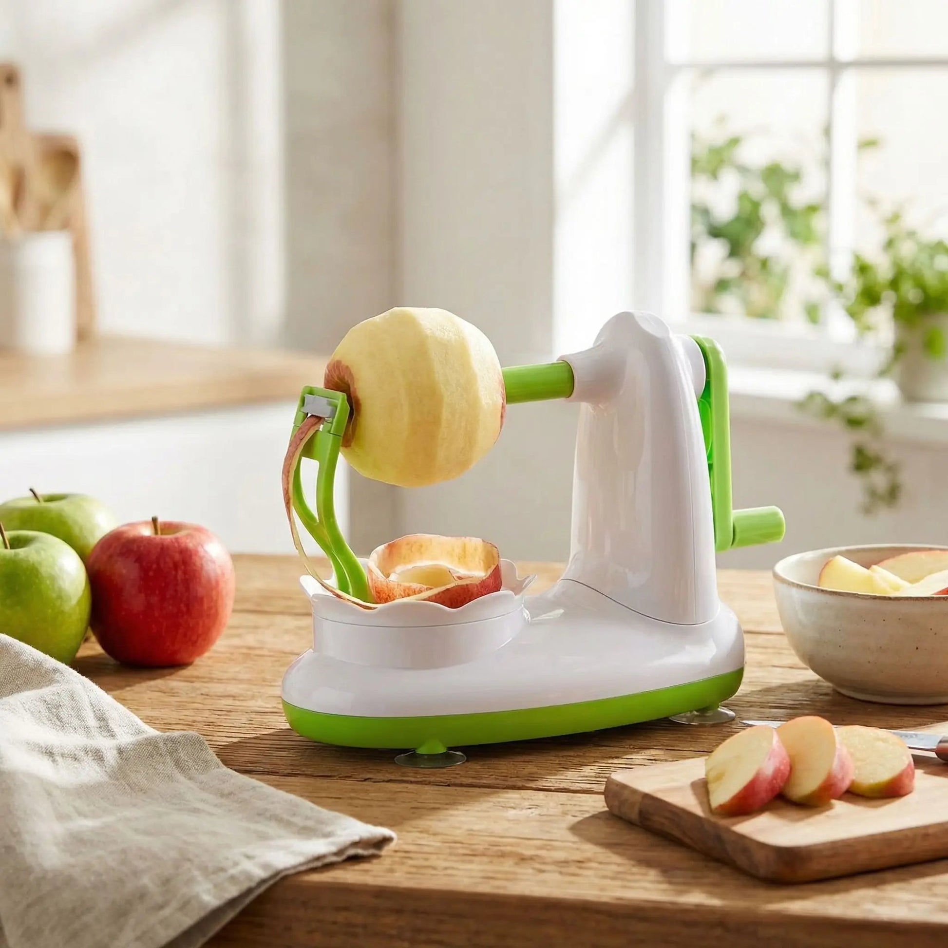 eplucheur de pommes résistant durable table cuisine