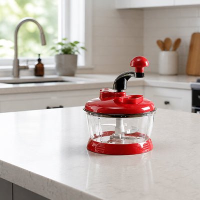hachoir à légumes manuel élégant compact durable cuisine