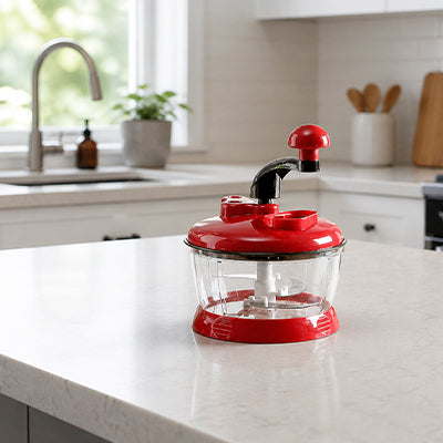 hachoir à légumes manuel élégant compact durable cuisine