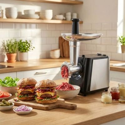 hachoir a viande electrique pratique fiable solide burgers
