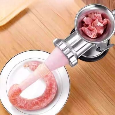 hachoir à viande manuel saucisse fait maison