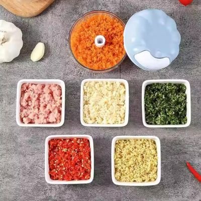 hachoir legume manuel polyvalent ingrédients hachés