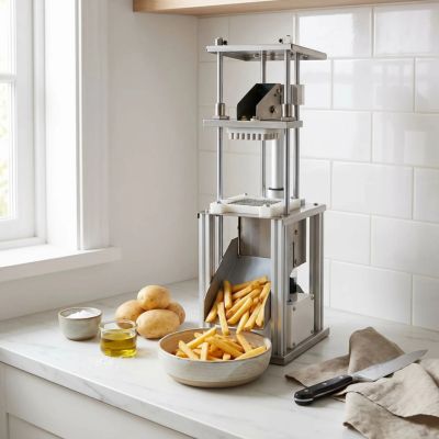 machine à couper les frites électrique rapide élégante cuisine