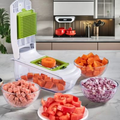 mandoline cuisine découpes originales oignon carottes dés
