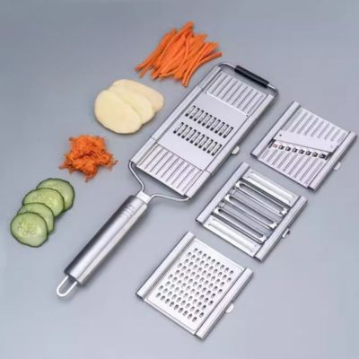 mandoline japonaise polyvalente originale quatre lames réglables