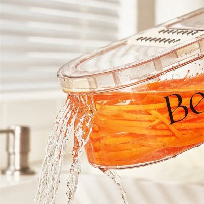 mandoline legumes polyvalente lavage facile carottes