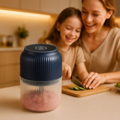 mini hachoir electrique viande design cuisine moderne 