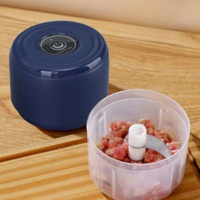 mini hachoir usb électrique portable lames inox viande