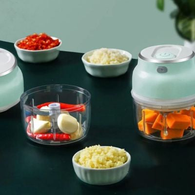 mini hachoir électrique durable résistant lames inox