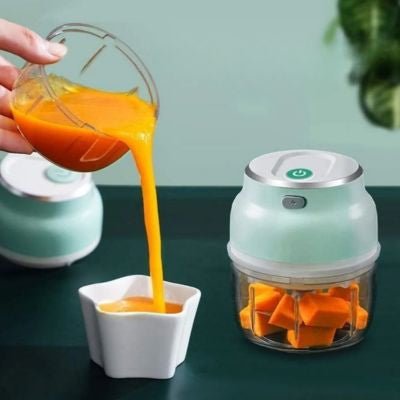 mini hachoir electrique polyvalent compote fruit