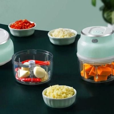 mini hachoir électrique durable résistant lames inox