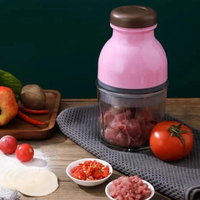 mini hachoir puissant lames inox viande table cuisine