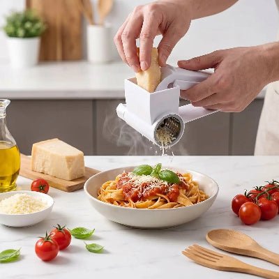 moulin à fromage durable solide design cadeau plat pâtes