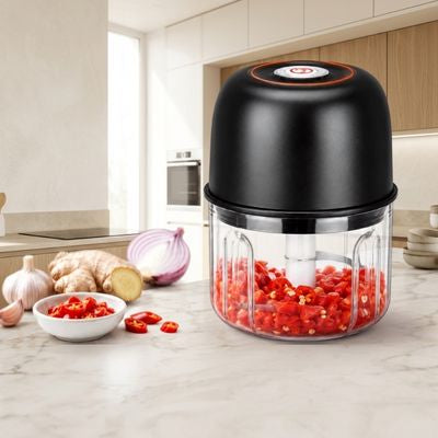 petit hachoir electrique sans fil portable usb rechargeable