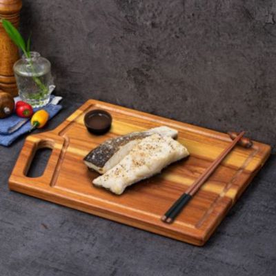 planche à découper bois acacia hygyénique design unique