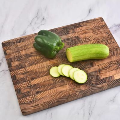 planche à découper-en-bois teck-durable solide stable