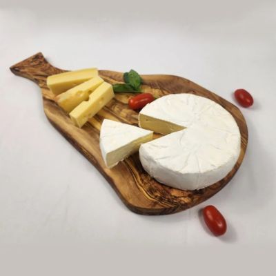 planche a decouper en olivier dessin naturel unique fromage